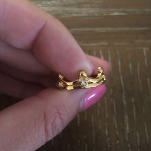 Mickey crown ring